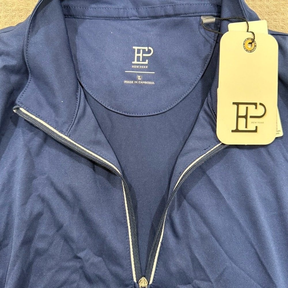 EP New York Zip Mock Polo Women's Large - Picture 5 of 7